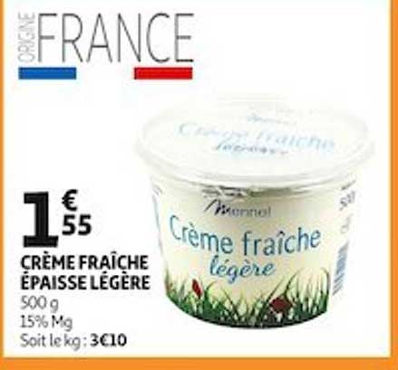 Crème Fraîche épaisse Légère