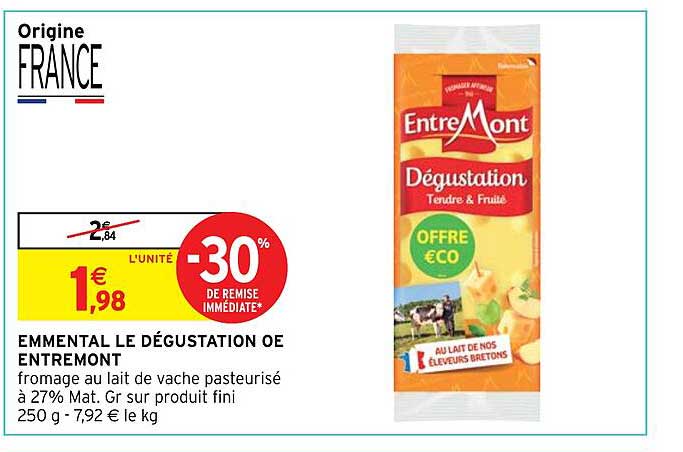 emmental le dégustation oe entre mont