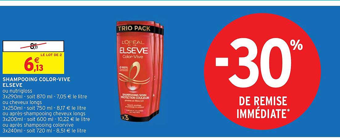 shampooing color-vive elsève