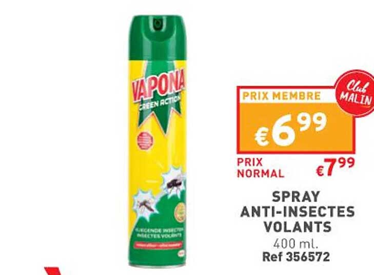 spray anti-insectes volants