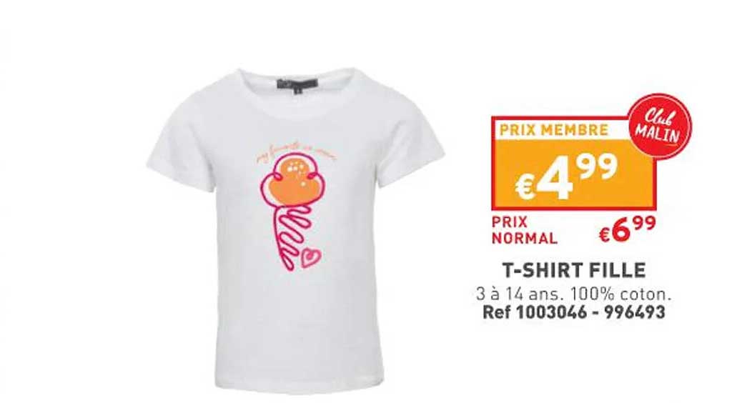 t-shirt fille