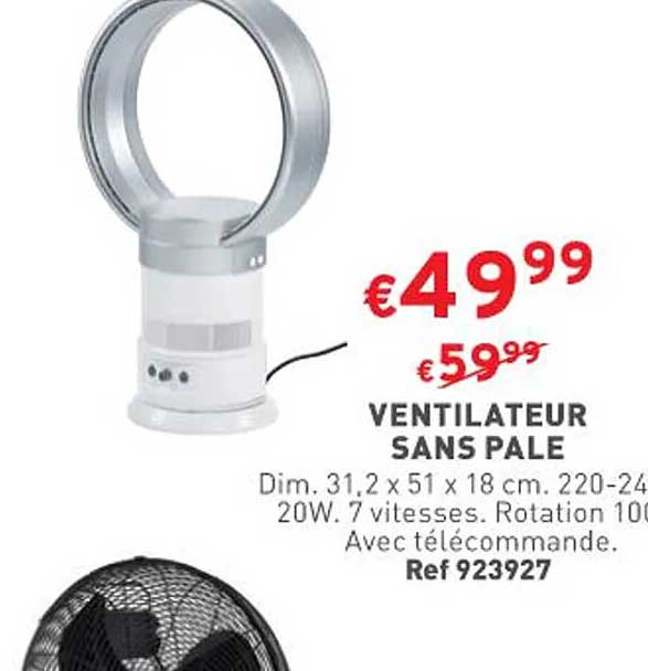 ventilateur sans pale