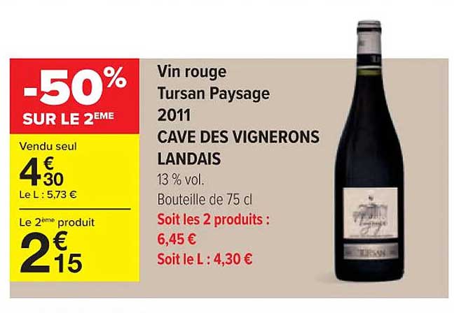 vin rouge tursan paysage 2011 cave des vignerons landais