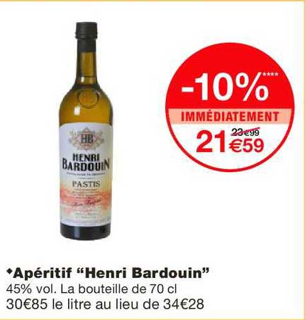 apéritif henri bardouin