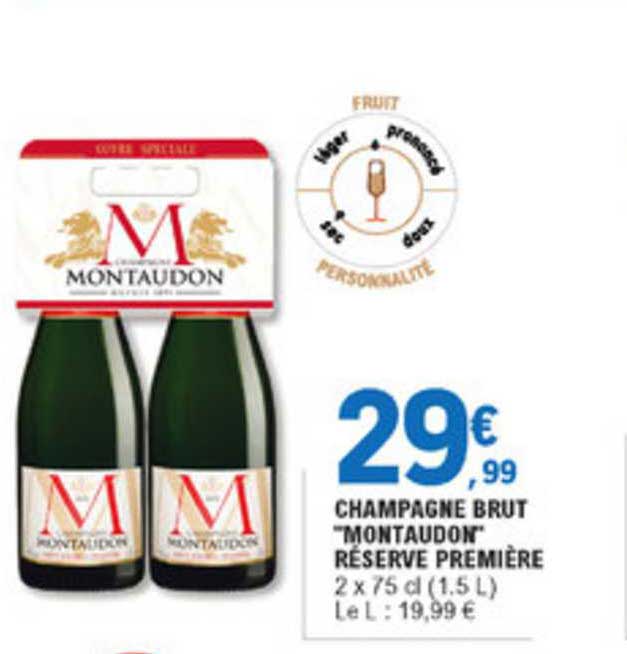 Champagne Brut Montaudon Réserve Première