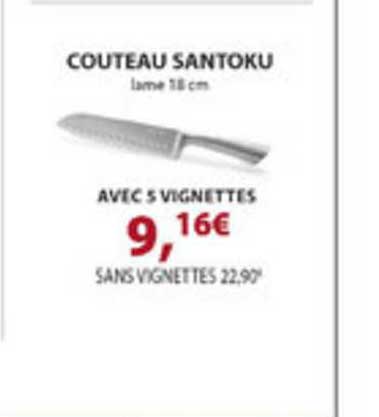 couteau santoku