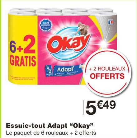 essuie tout adapt okay