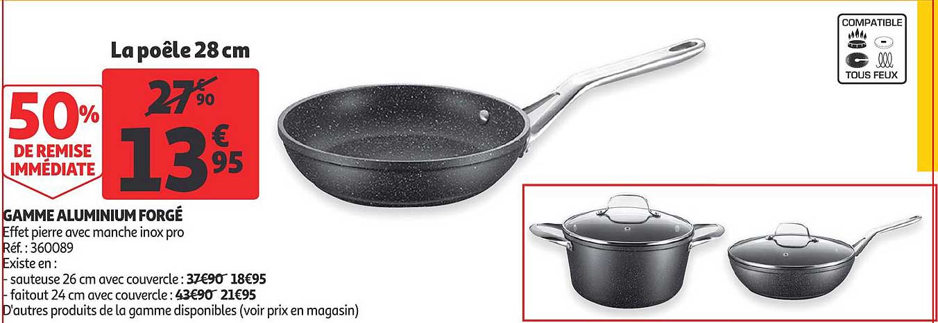 gamme aluminium forgé 50% de remise immédiate