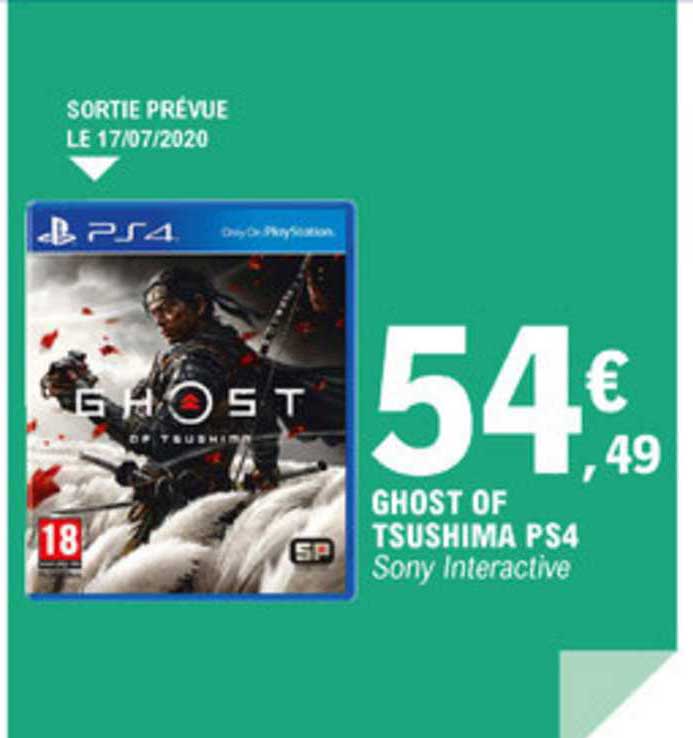 ghost of tsushima ps4