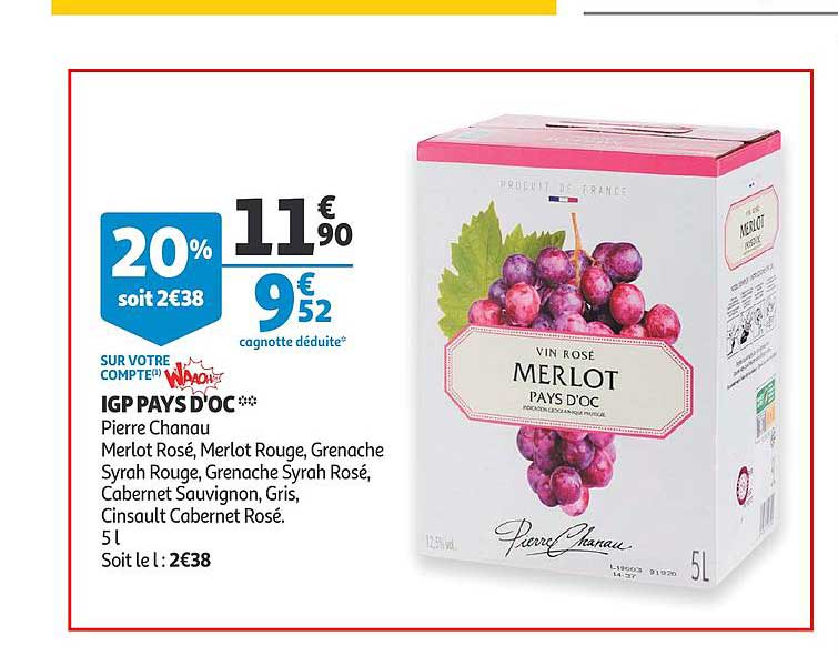 igp pays d'oc pierre chanau