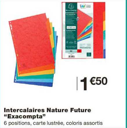intercalaires nature future exacompta