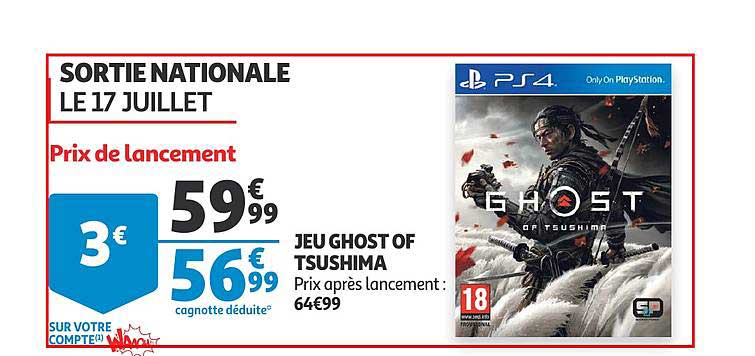 jeu ghost of tsushima