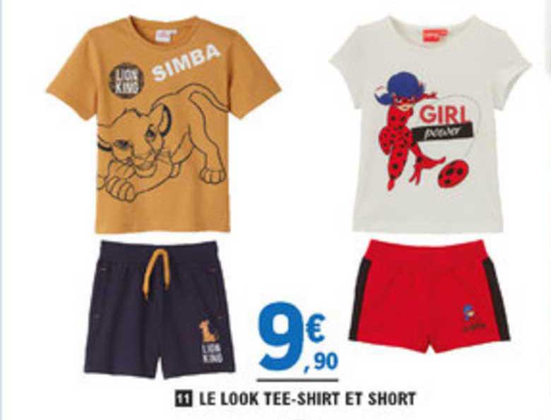 Le Look Tee Shirt Et Short