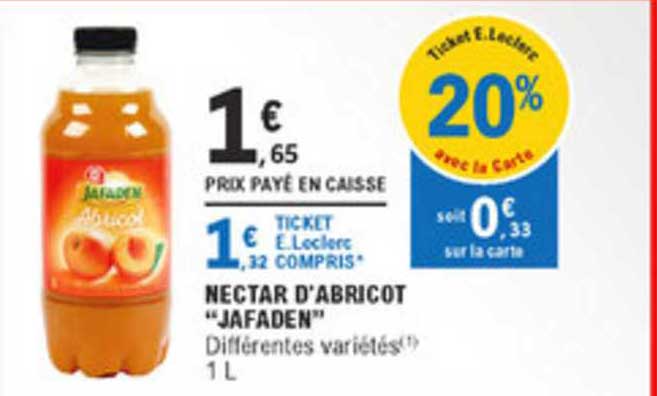 nectar d'abricot jafaden