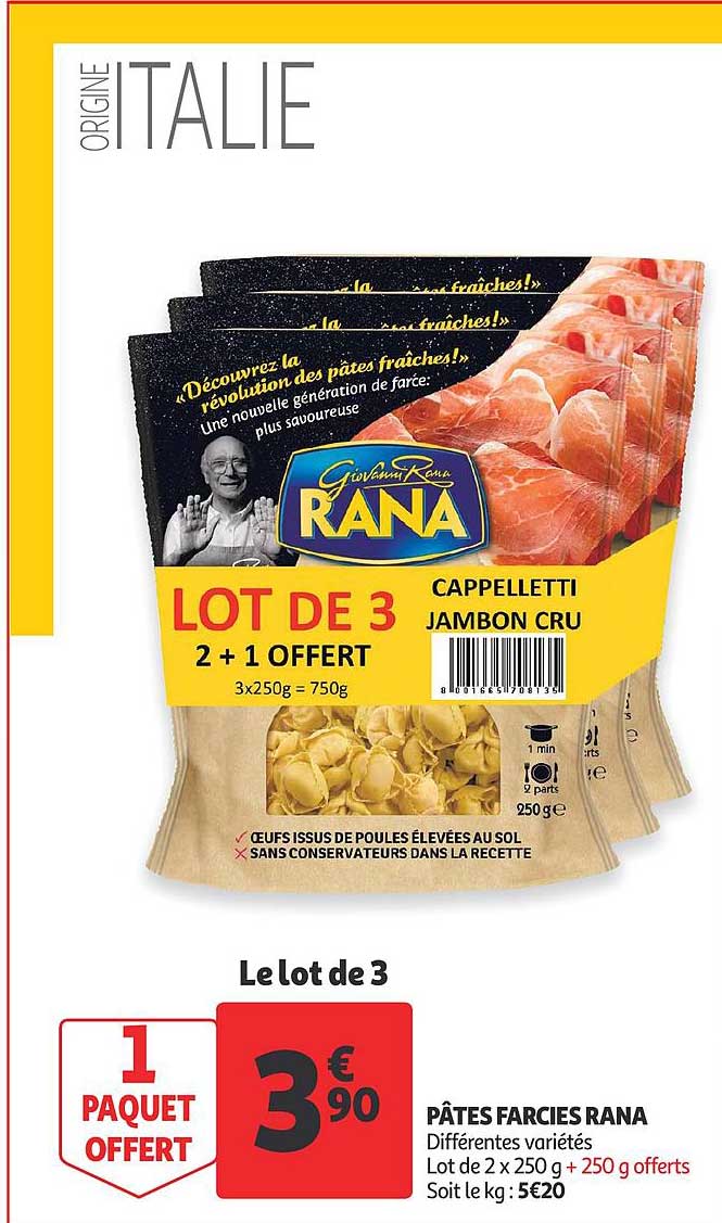 Pâtes Farcies Rana