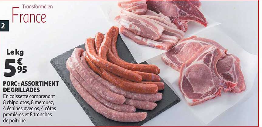 Porc Assortiement De Grillades