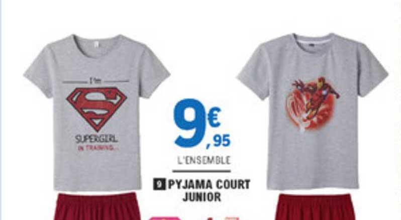 pyjama court junior