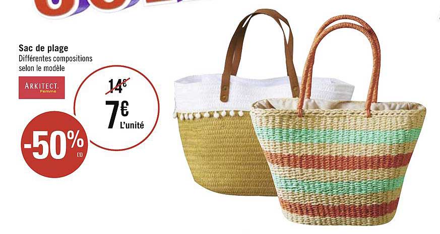 sac de plage arkitect femme