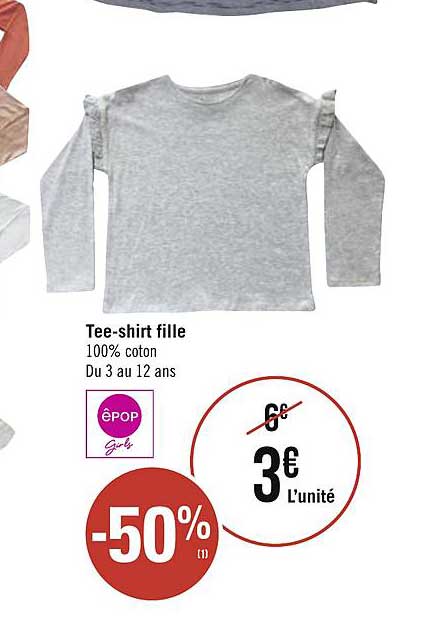 tee shirt fille êpop girly