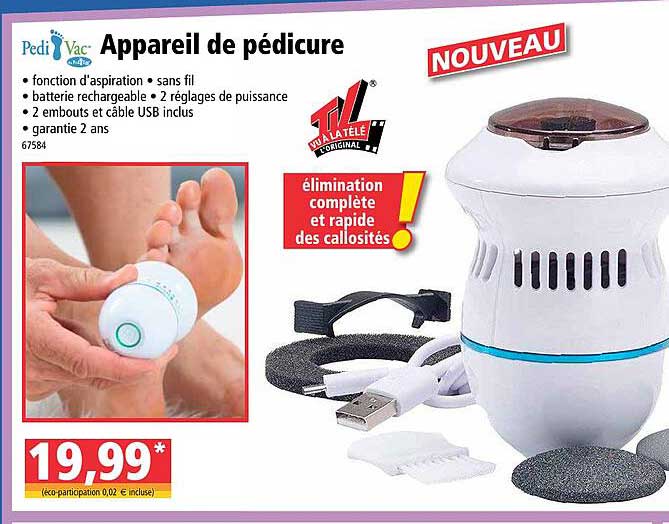 appareil de pédicure