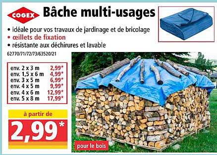 bâche multi-usages cogex