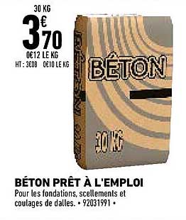 Béton Prêt à L'emploi