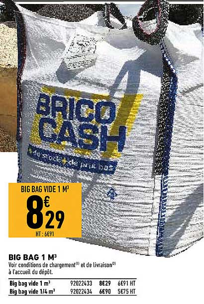 big bag 1 m²