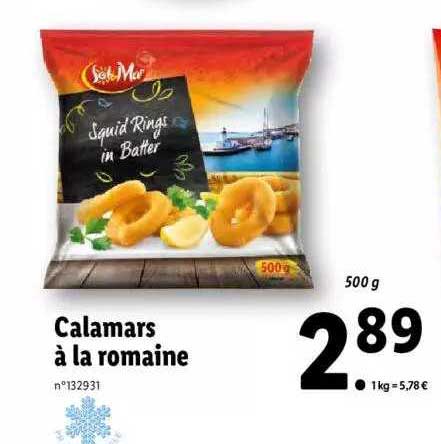 Calamars à La Romaine