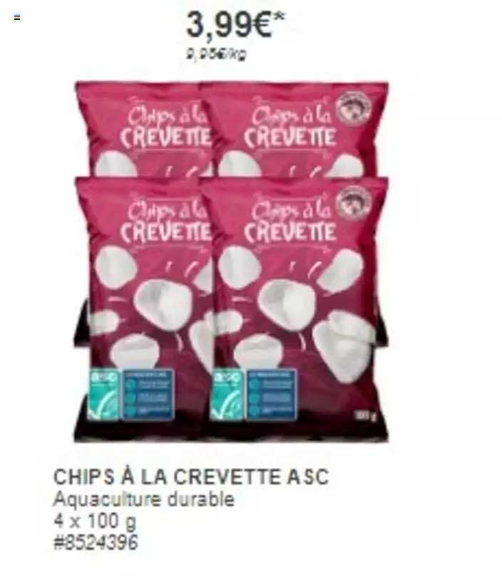 Chips à La Crevette Asc