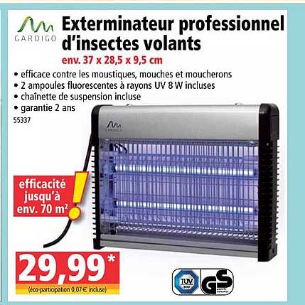 exterminateur professionnel d'insectes volants gardigo