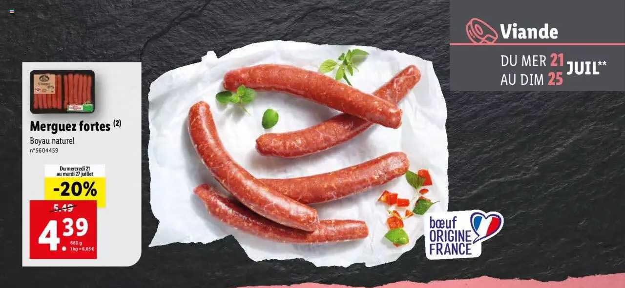 merguez fortes