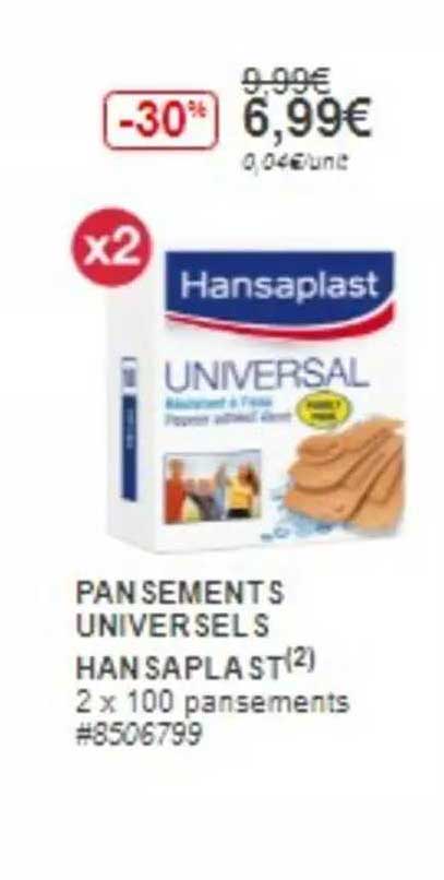 pansements universels hansaplast