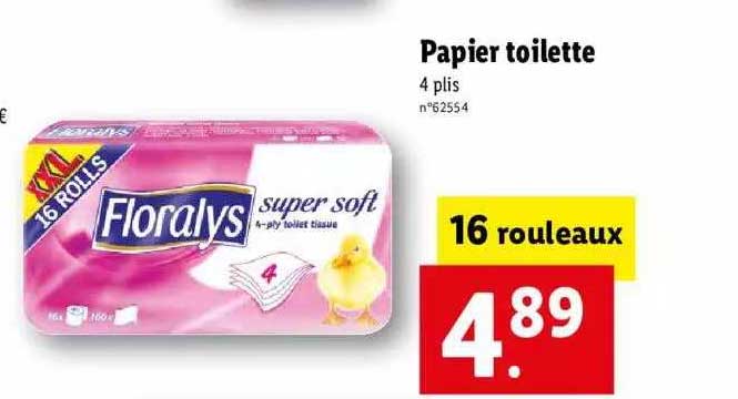 Papier Toilette Floralys