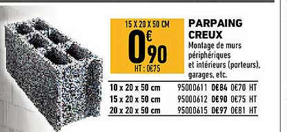 parpaing creux