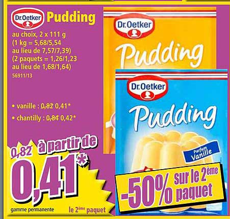 pudding dr.oetker