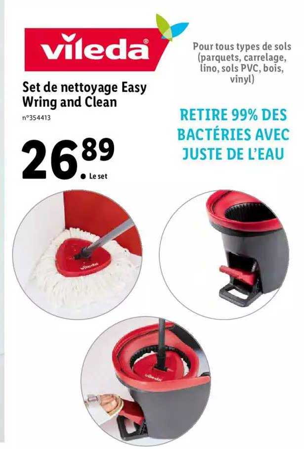 Set De Nettoyage Easy Wring And Clean Vileda