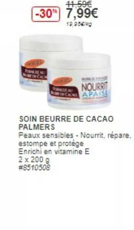 Soin Beurre De Cacao Palmers