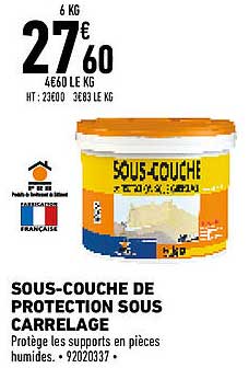 Sous-couche De Protection Sous Carrelage