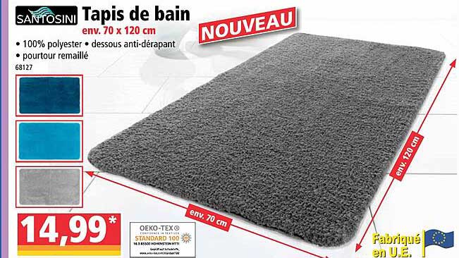 Tapis De Bain Santosini