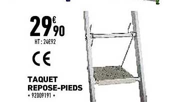 taquet repose-pieds