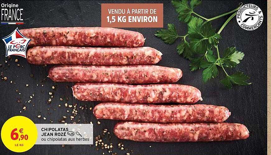 chipolatas jean rozé