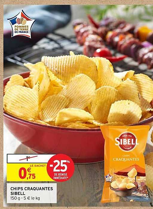 chips craquantes sibell
