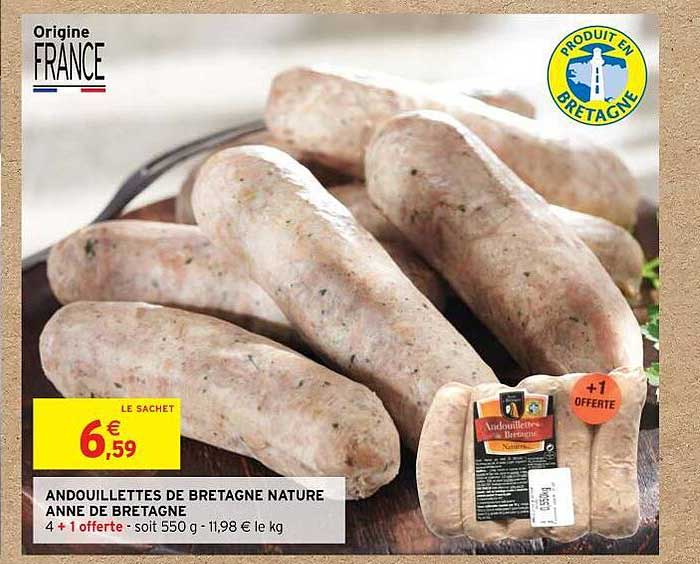 Andouillettes De Bretagne Nature Anne De Bretagne