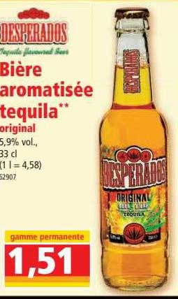 Bière Aromatisée Tequila Original Desperados