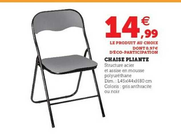Chaise Pliante