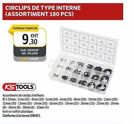 circlips de type interne ks tools