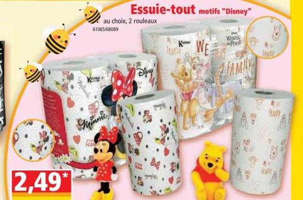 essuie-tout motifs "disney"
