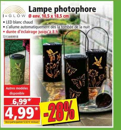 lampe photophore i-glow