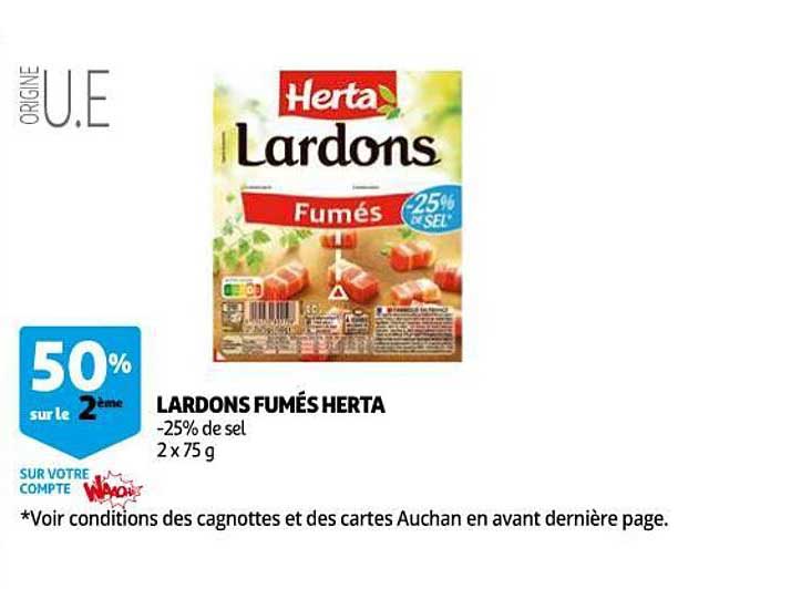 Lardons Fumés Herta