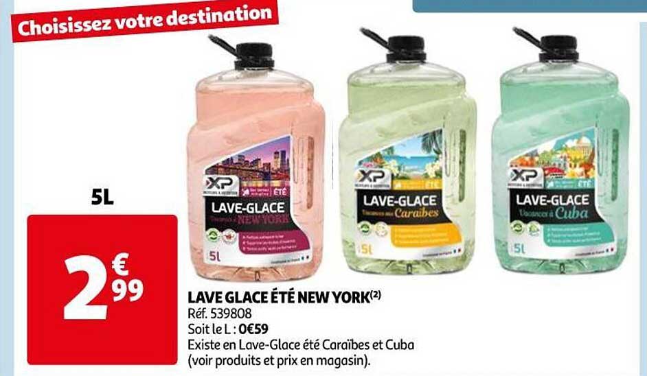 lave glace été new york